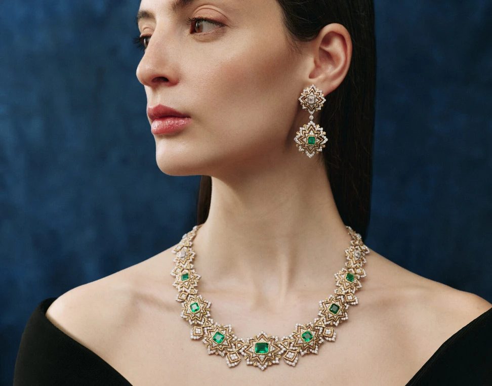 <p>Buccellati is bringing pieces from the new, Byzantine-inspired Mosaico collection to TEFAF Maastricht</p>