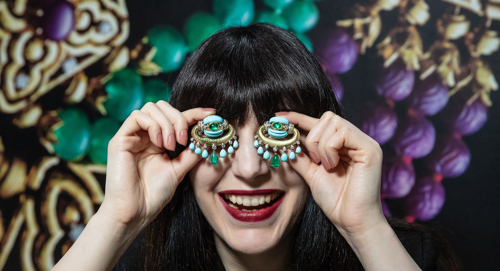 Eye earrings online