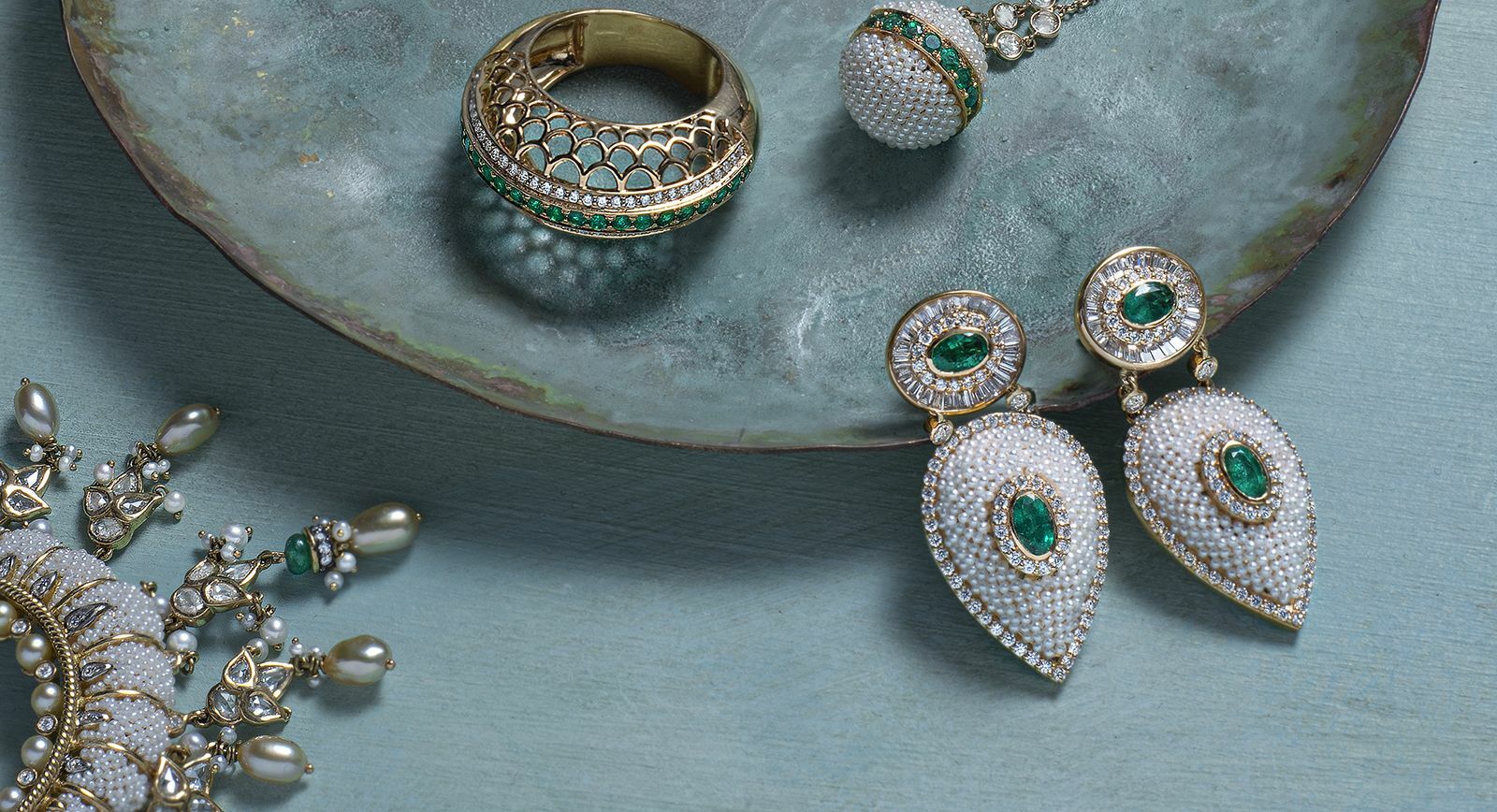 Moksh jewellery is inspired by the splendours of Mughal India