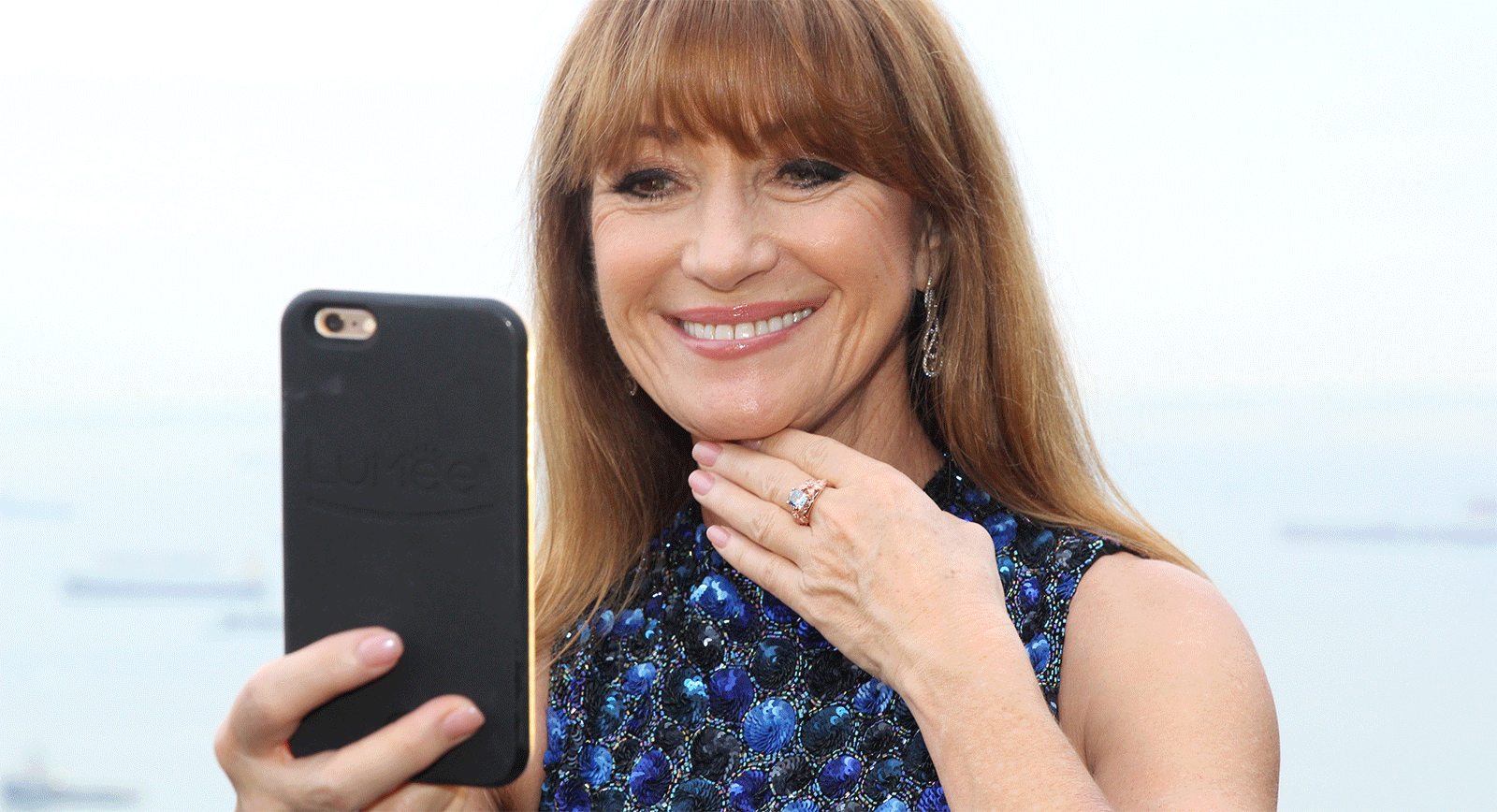 Jane Seymour Blue Diamond Ring – A Sparkling Ode To The Great Actress