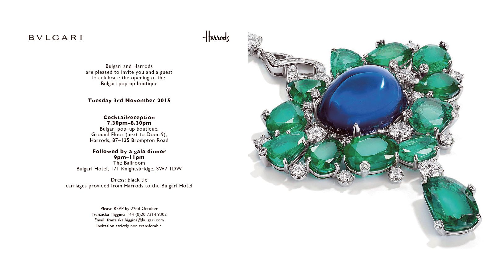 bvlgari jewellery harrods