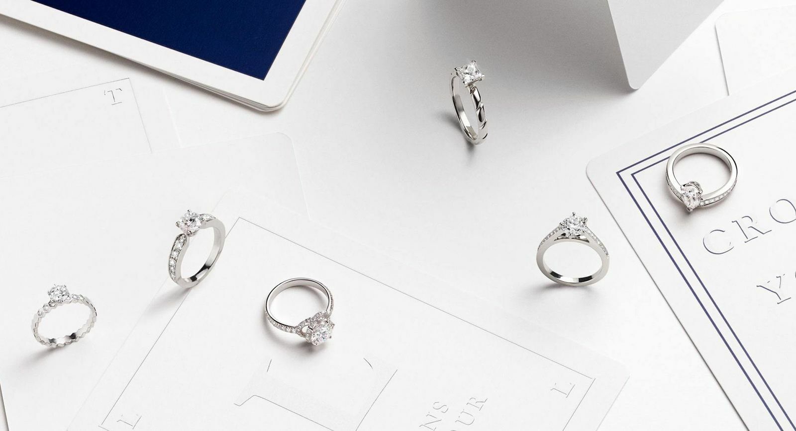 Engagement rings: Bridal jewellery with iconic brand design motifs