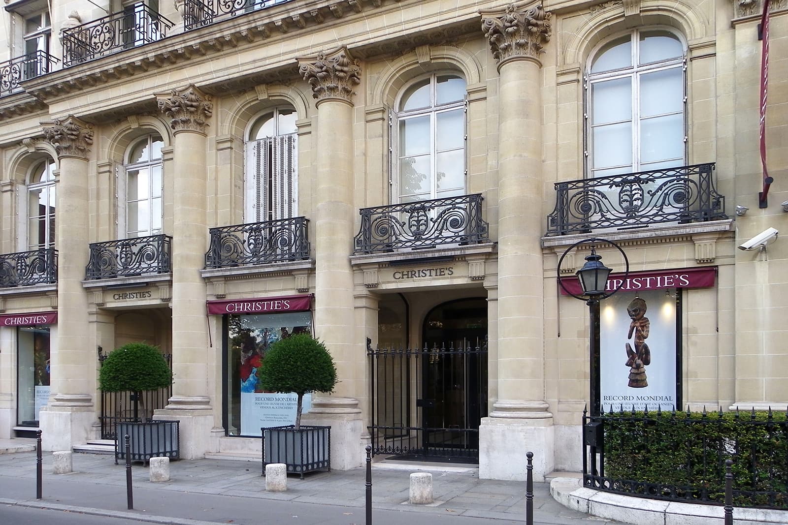 Christie's Paris, location of the Vanity Affair exhibition from 11th to 16th September