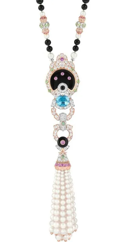 <p>Van Cleef & Arpels’ Simone necklaces can be worn as two long necklaces or three short necklaces and with or without the tassel</p>