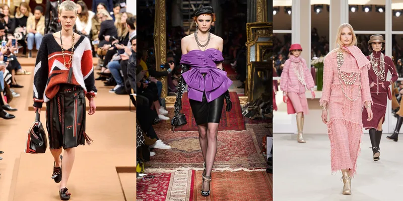 <p>Tods, Moschino and Chanel</p>