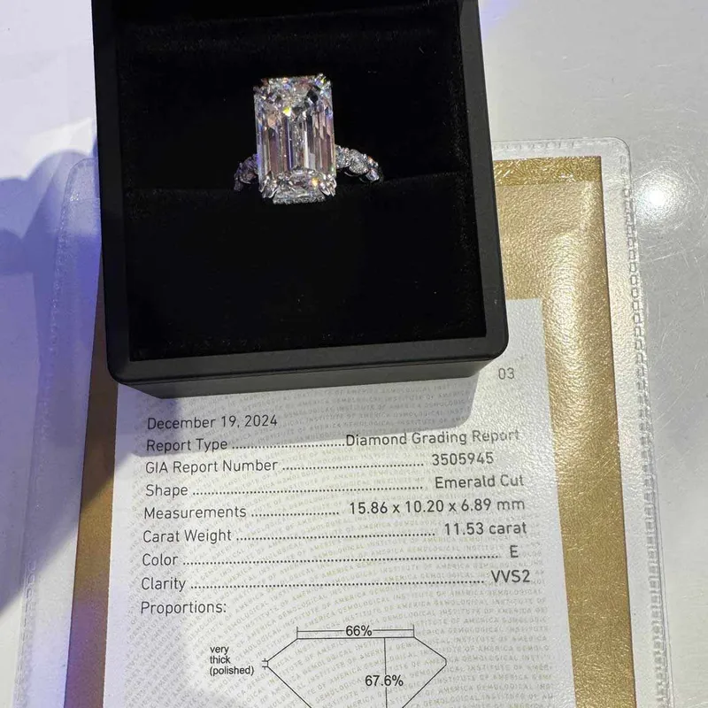 <p>The ring was designed by Mavani Fine Jewels, with the couple sharing the exact details of the centre stone on Instagram.</p>
