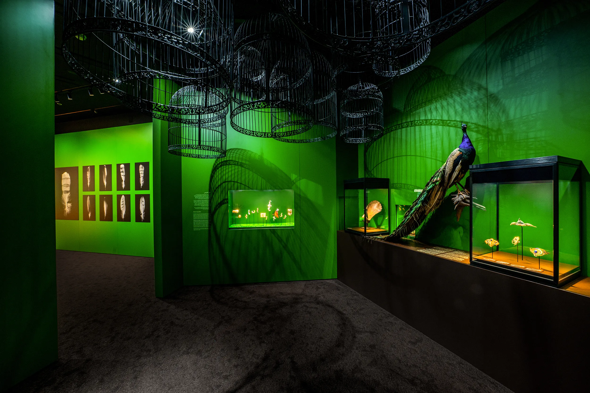 <p>Colour, texture and sound work together to create an environment that feels suspended between the natural world and artistic imagination</p>