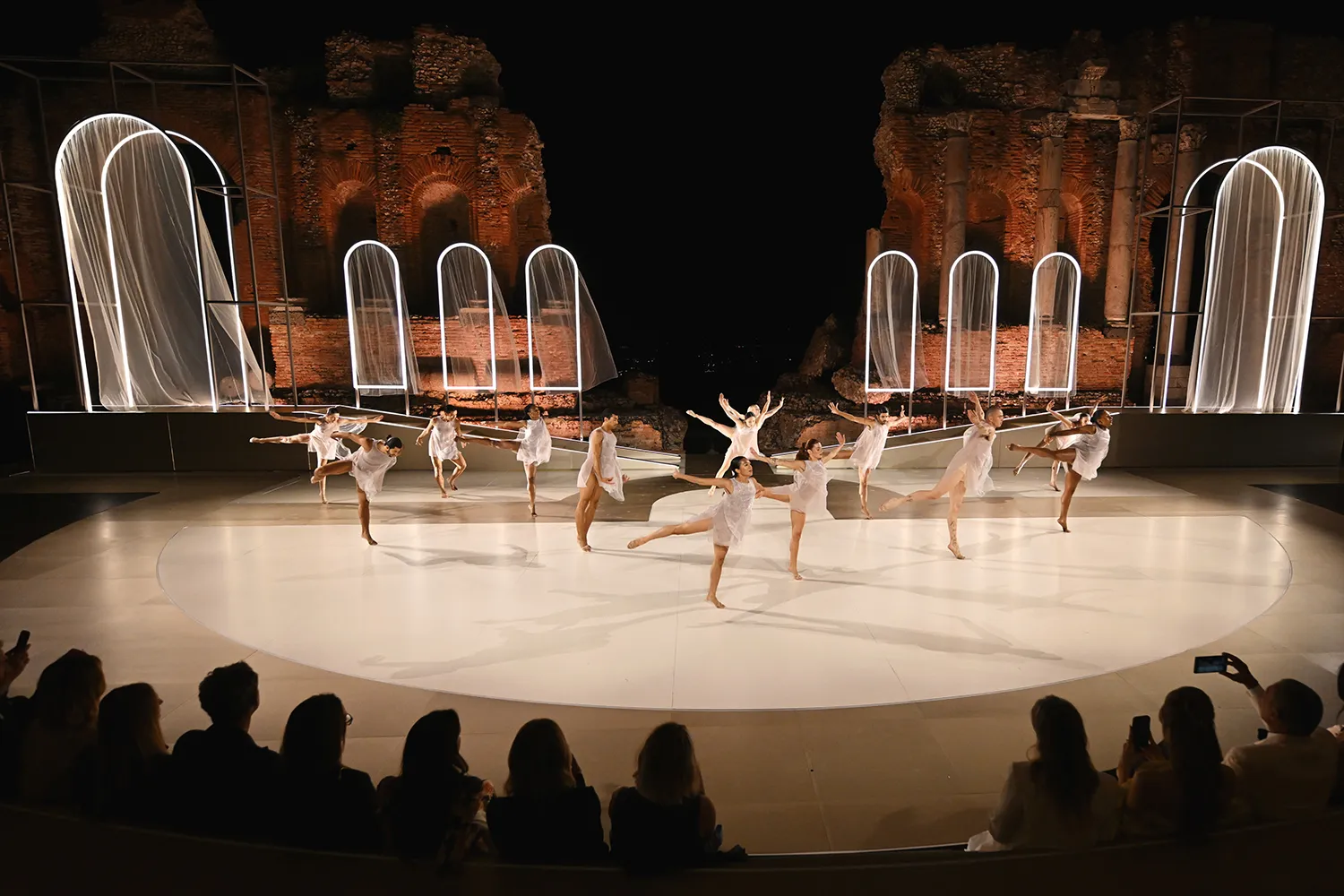 Bvlgari launched its Polychroma High Jewellery collection in May 2025 with a gala dinner and a performance at the Greek Theatre in Taormina