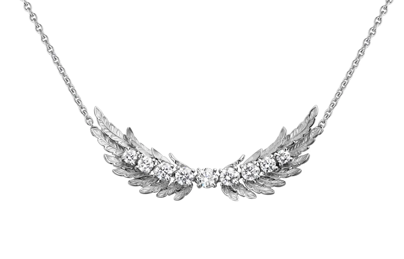 Carrera y Carrera Libre necklace from the Vida collection with diamonds in 18k white gold