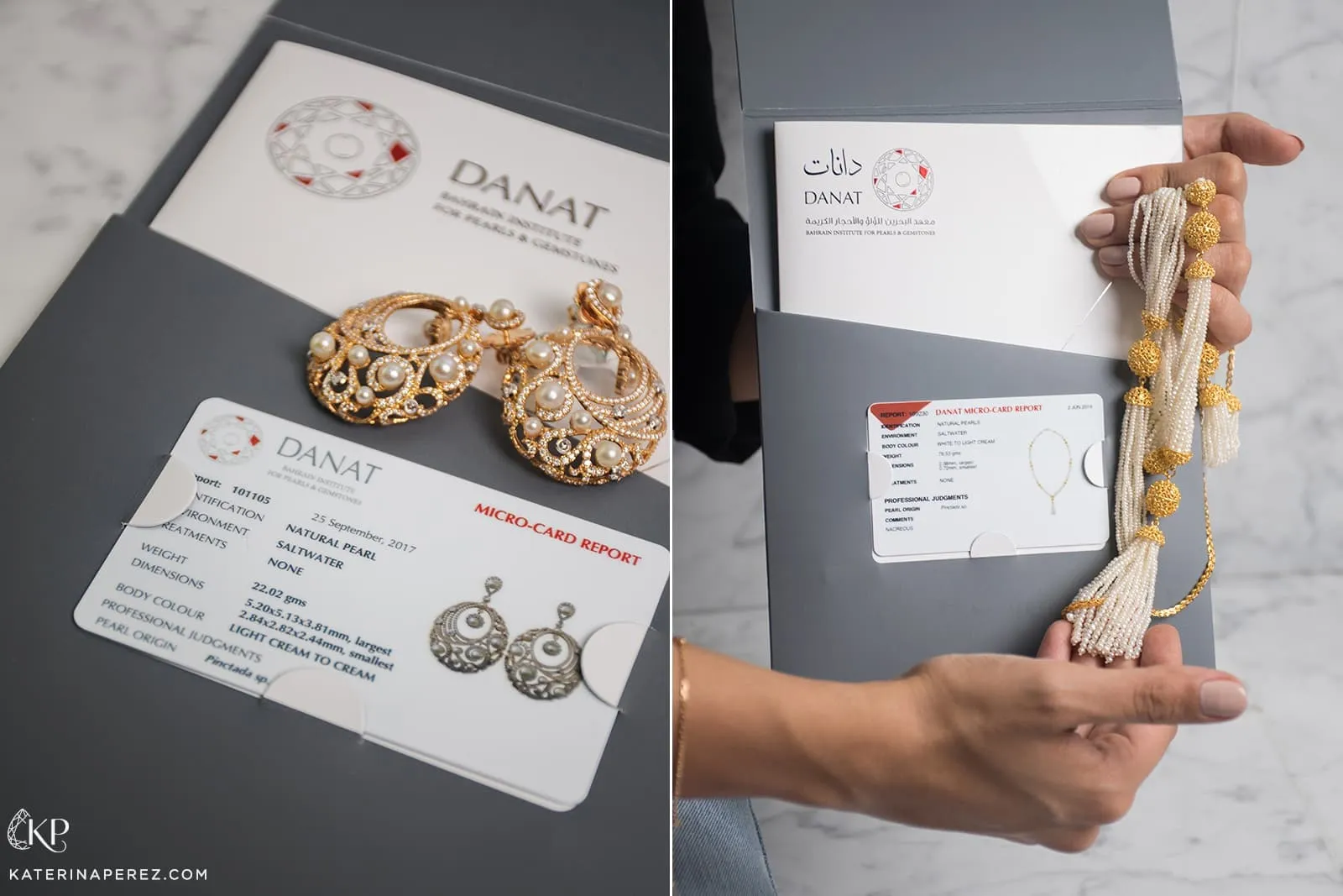 <p>Danat Bahrain Institute for Pearls and Gemstones examines, tests, identifies and provides certification for important pearls</p>