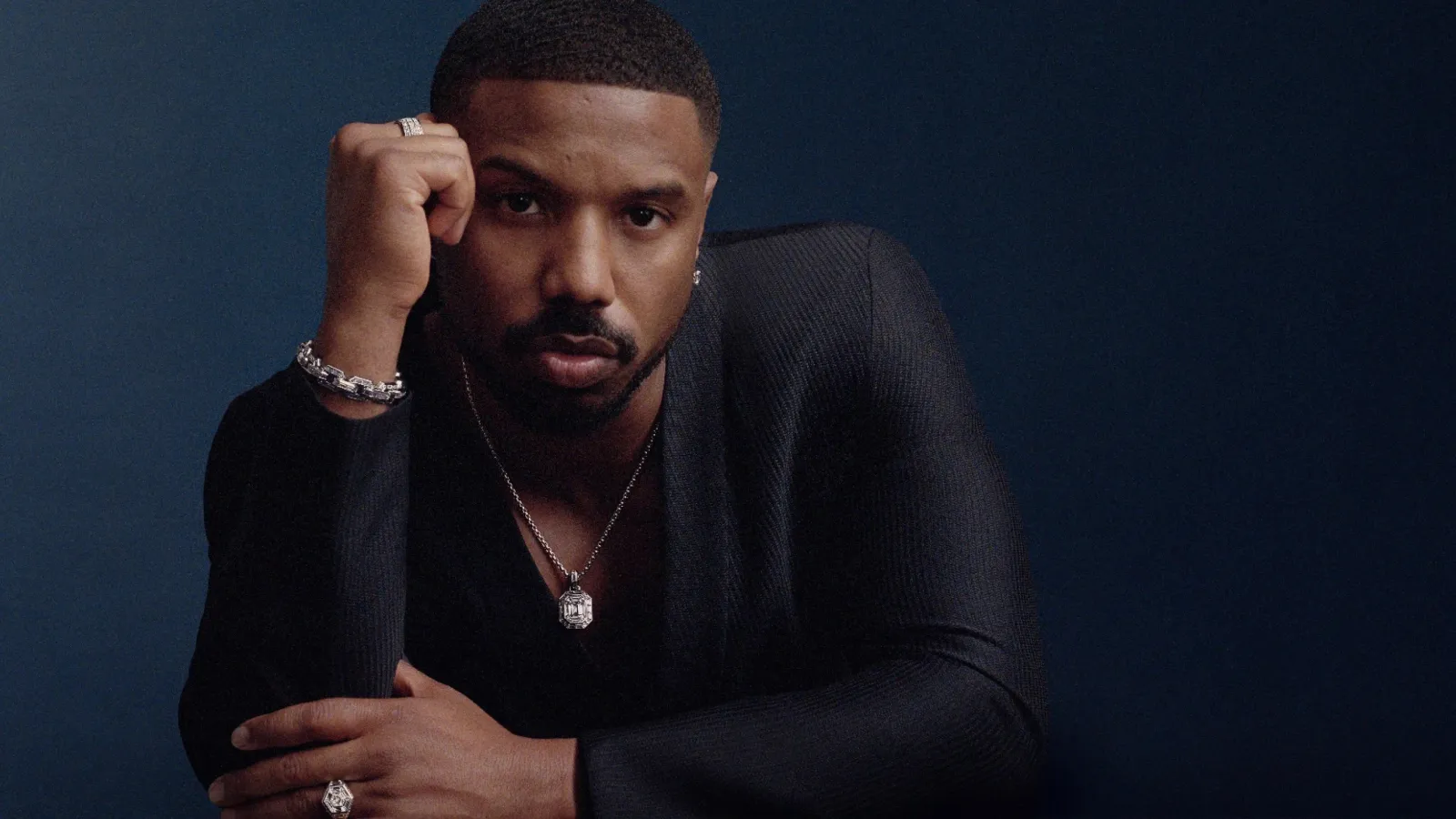 Michael B. Jordan is the face of David Yurman's first men's high jewellery collection