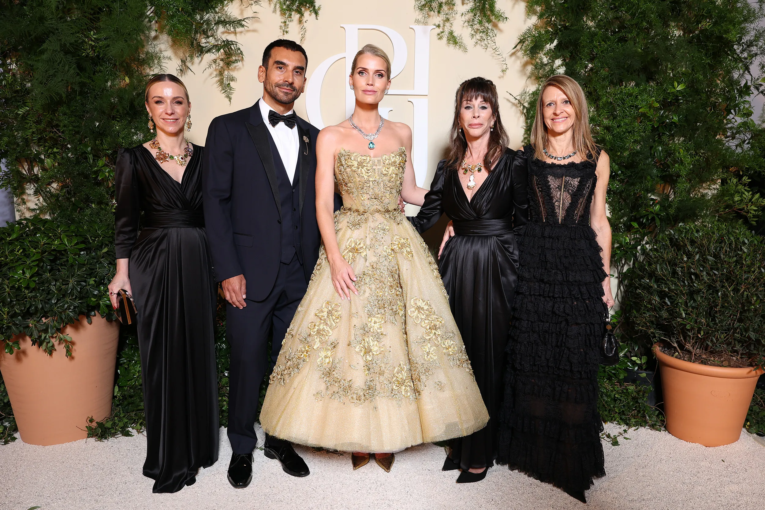 <p>Lady Kitty Spencer alongside other esteemed guests at the GPHJ</p>