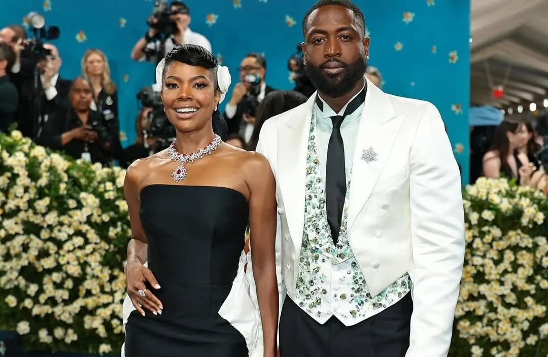 We loved the Tiffany & Co. high jewellery necklace worn by actress Gabrielle Union-Wade, left, from the 2024 Blue Book Collection