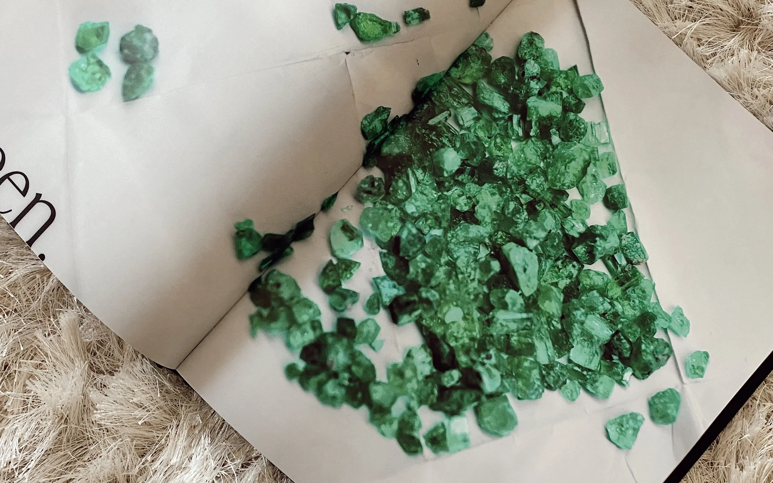 Exploring the power of emeralds in 'Under Pressure' written by Isabel Gemology founder Isabel Delgado