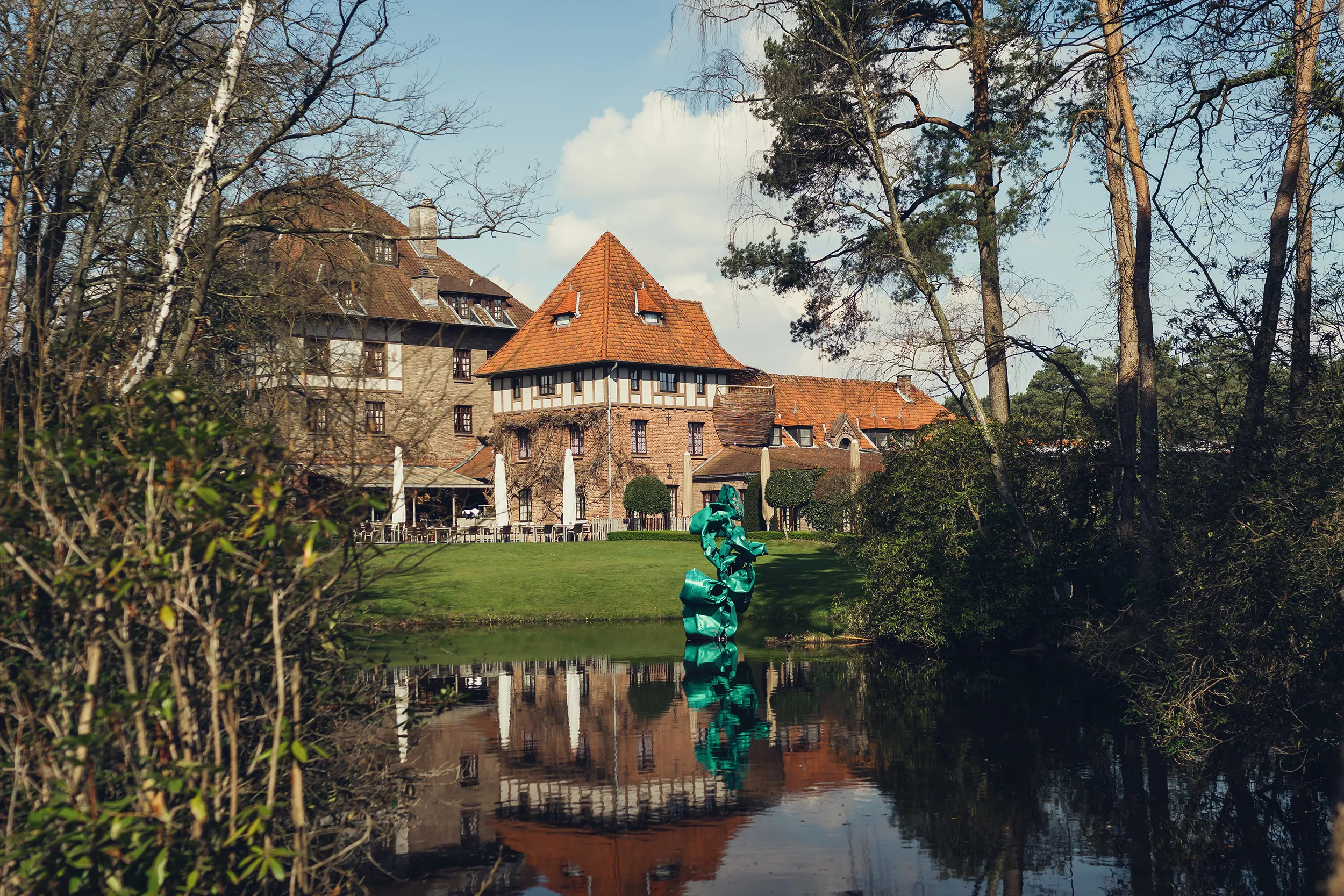 <p>La Butte aux Bois is situated in leafy Lanaken in Belgium, on the edge of Hoge Kempen National Park</p>