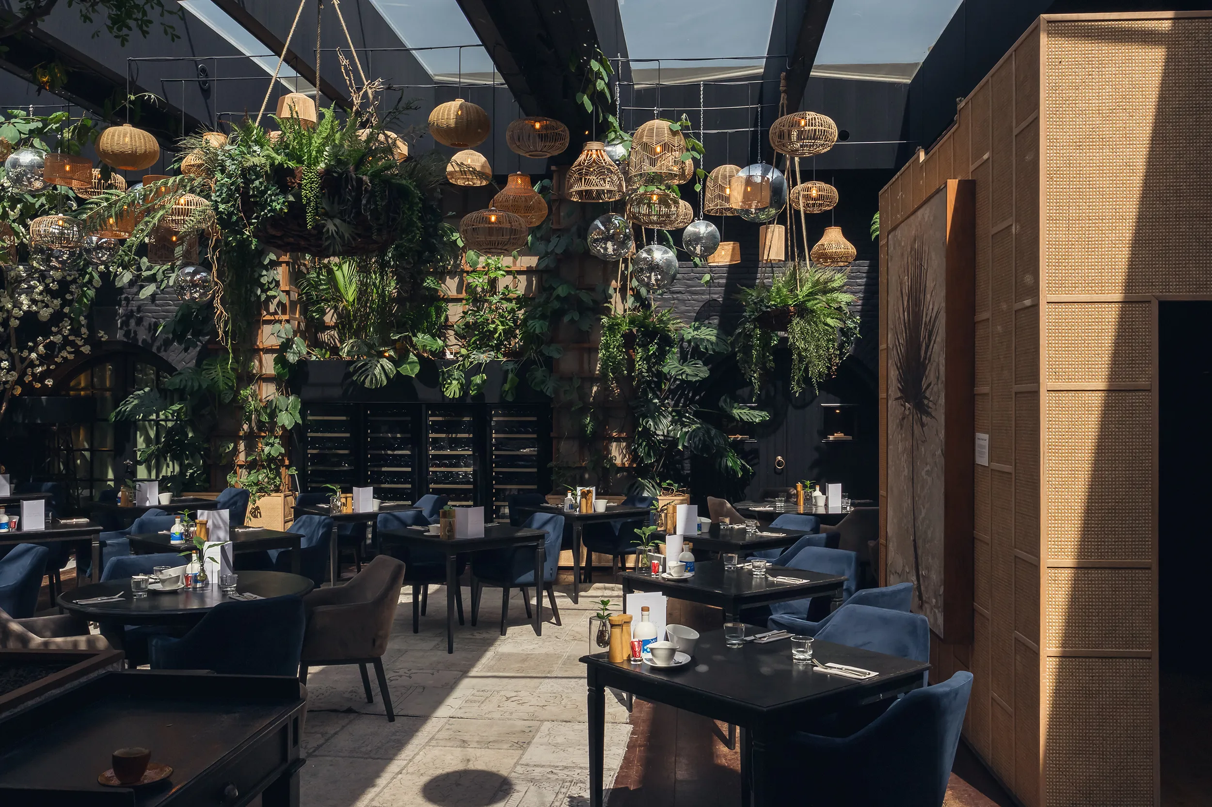 <p>Bistrôt Le Ciel, one of two fine dining restaurants at La Butte aux Bois</p>