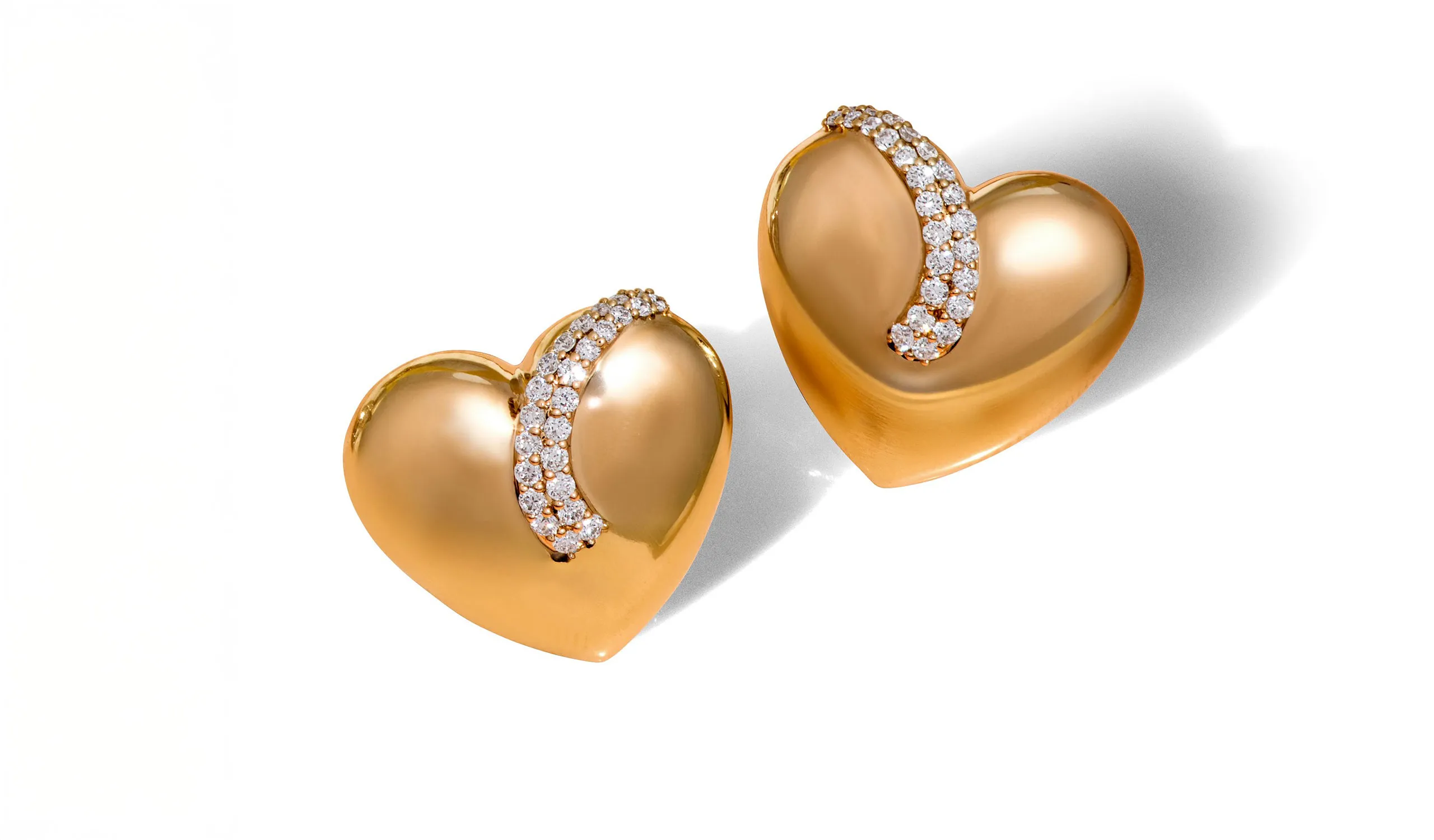 Le Vian earrings from the Shooting Star Heart collection