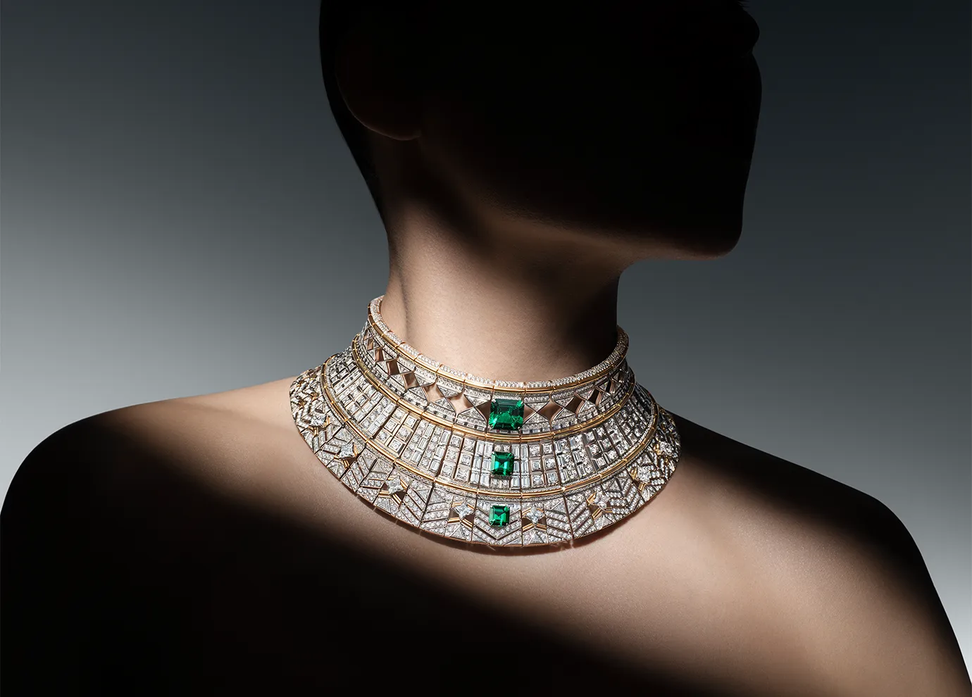 <p>The Maestra high jewellery collar, from Louis Vuitton’s Virtuosity high jewellery collection</p>