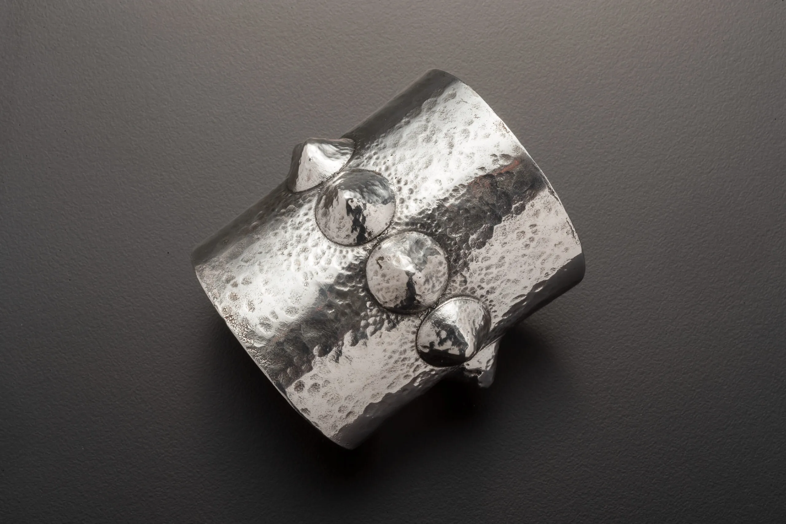 Véronique Bamps will present this Modernist cuff bracelet in silvered bronze (c. 1935) at TEFAF Maastricht 2025