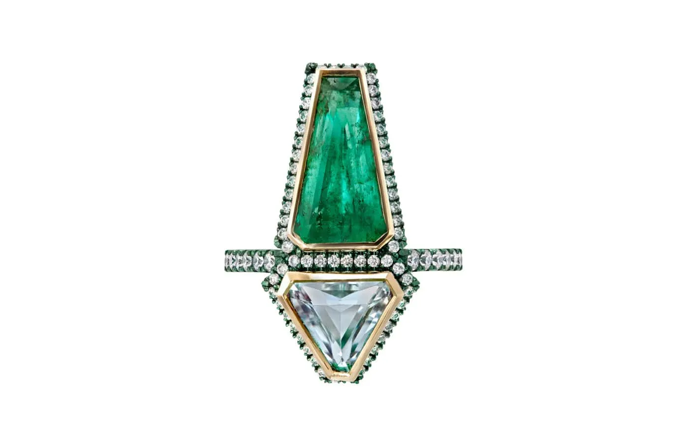 Sabine Roemer Tale of Land and Sea ring from the 2025 Superwoman collection