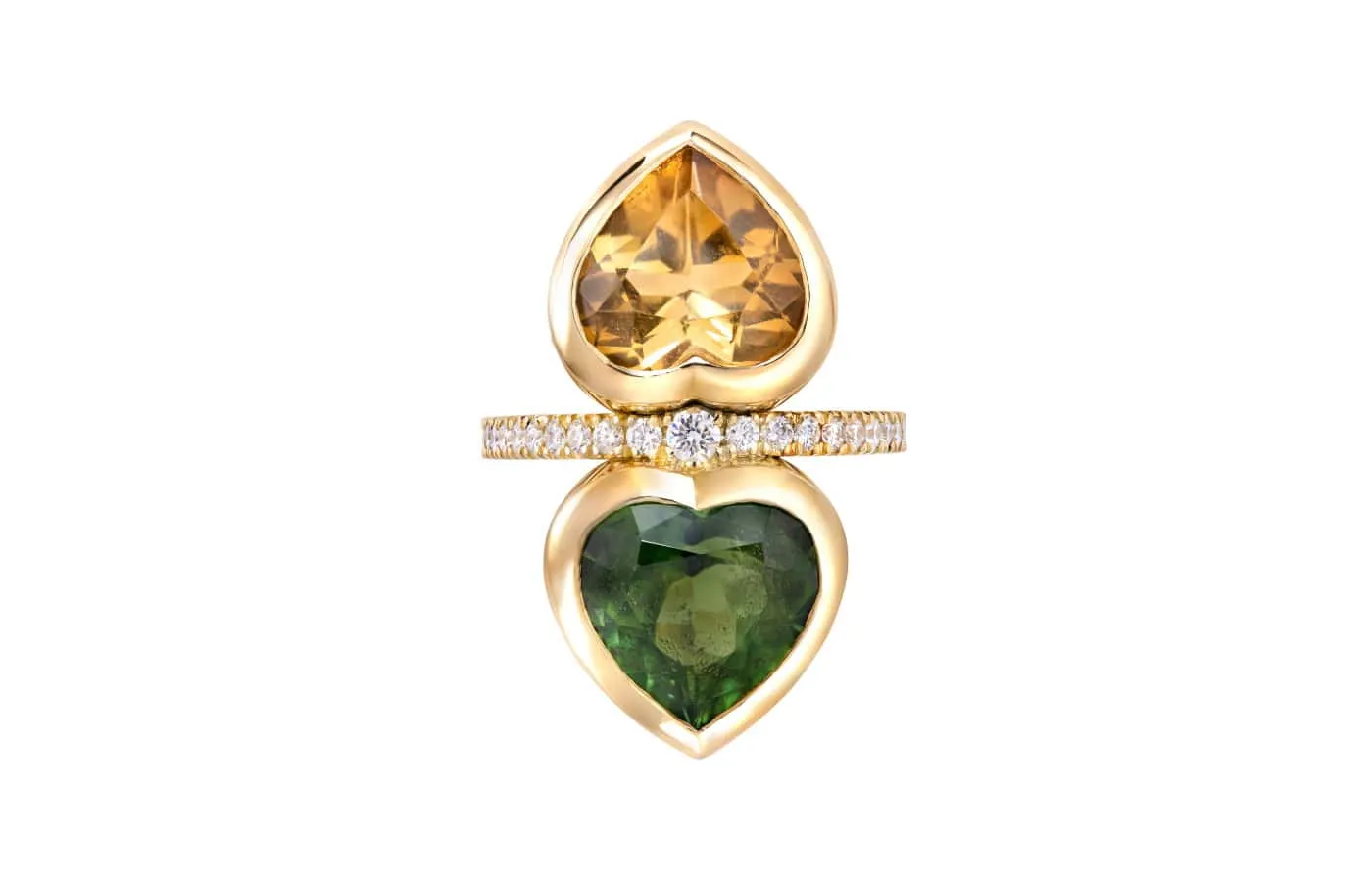 Sabine Roemer Hearts Aligned ring from the 2025 Superwoman collection