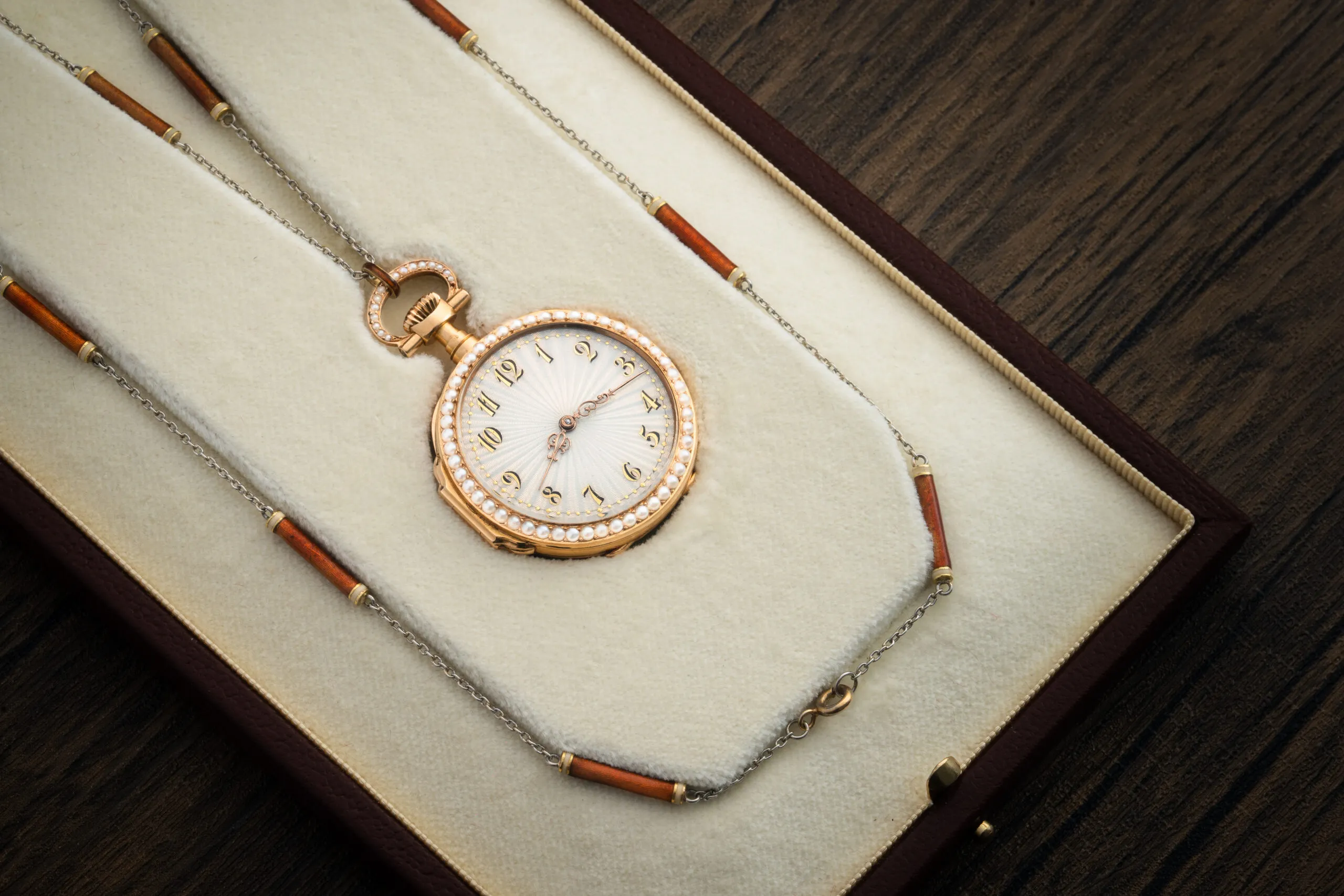 Somlo London will present this Patek Philippe pendant watch in 18k yellow gold with an enamel portrait of Saint Fabiola, crafted in 1889, at TEFAF Maastricht 2025
