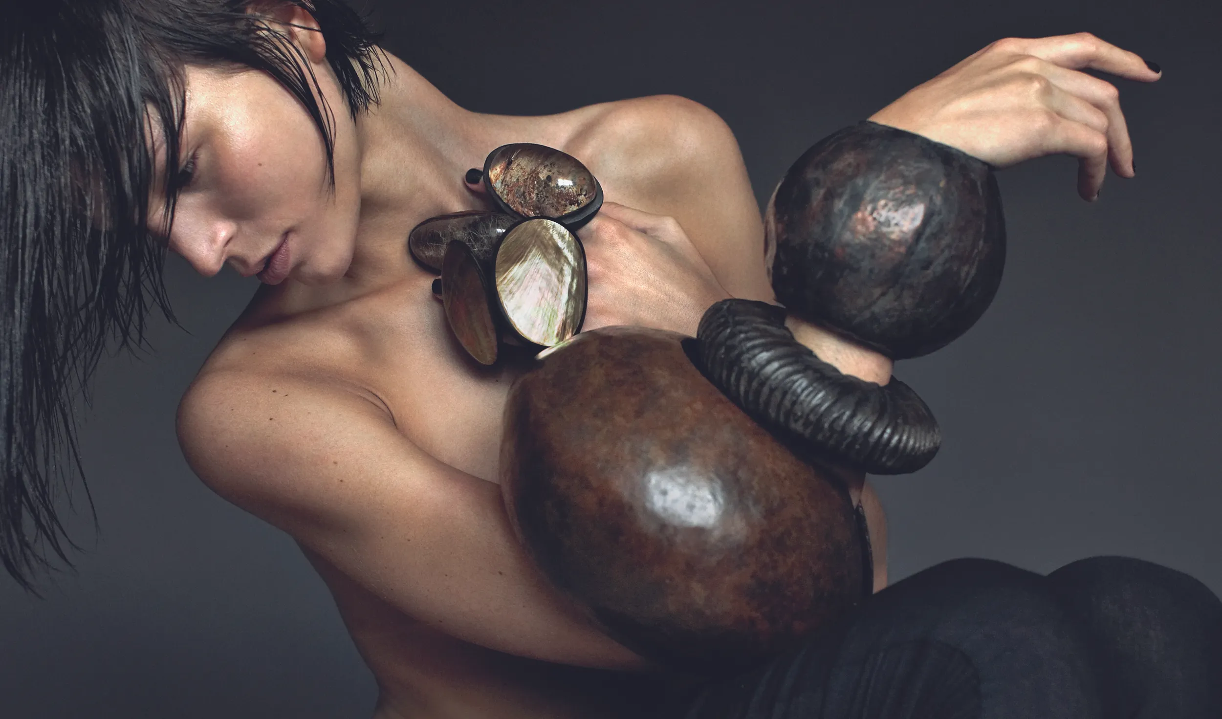 <p>Denmark’s Monies Jewelry is also included among the 300 brands, designers and jewellery visionaries, alongside an image of its oversized jewels crafted from all-natural materials</p>