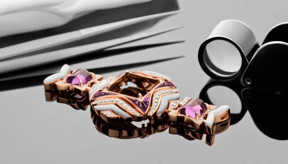 <p>Bulgari Geometry of Time watch in making</p>

