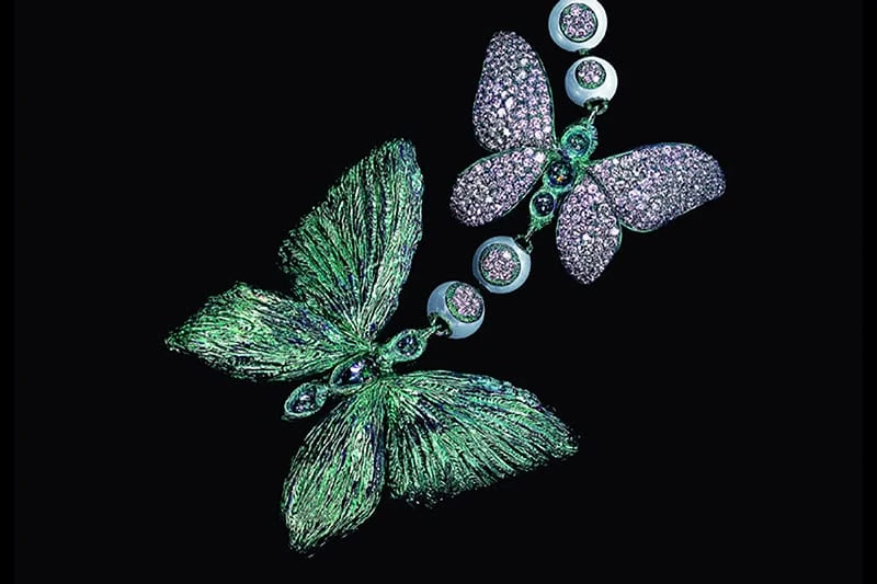 <p>‘A Heritage in Bloom’ Necklace by Wallace Chan</p>
