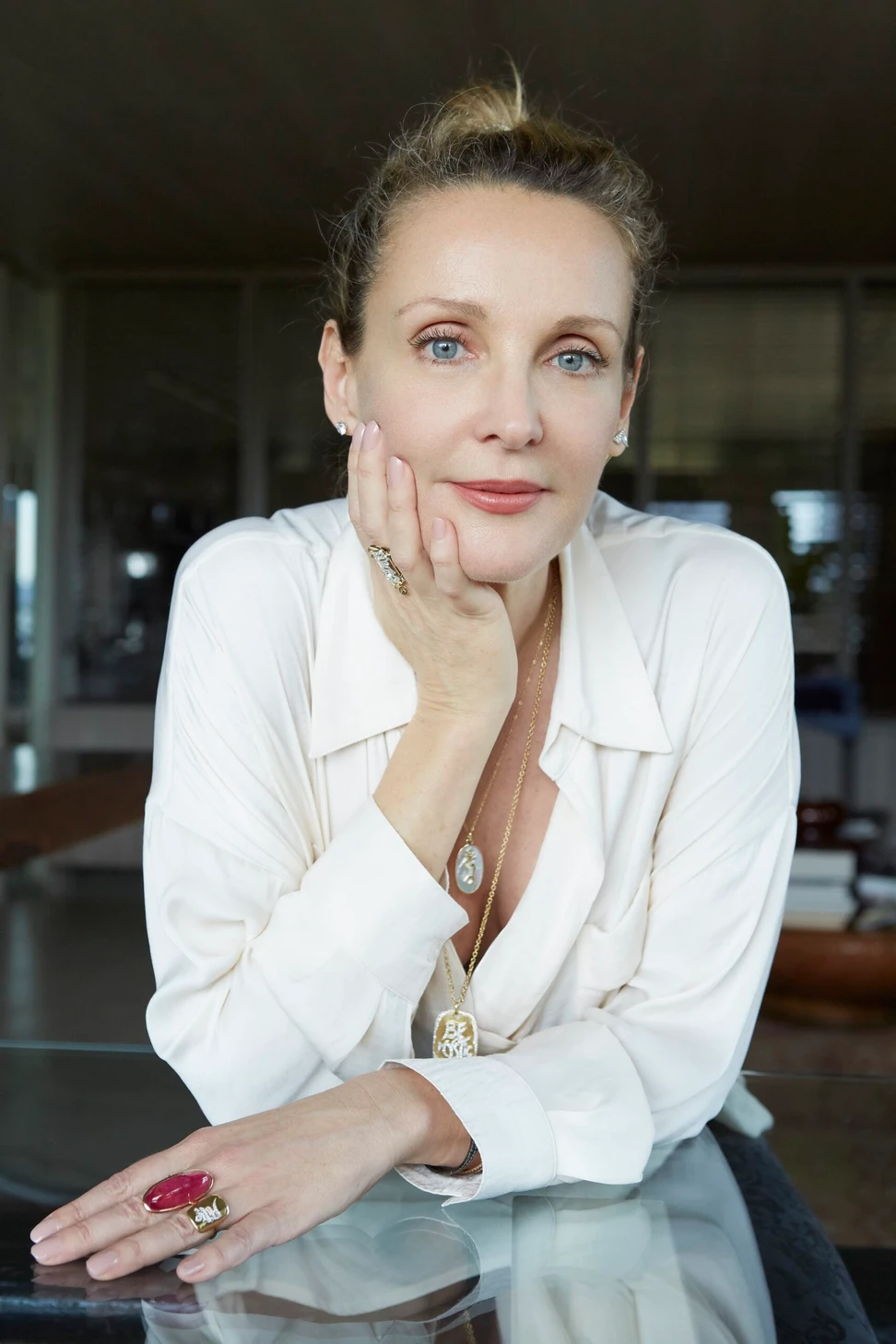 <p>Anne-Marie Le Flanchec of Marceline Paris </p>
