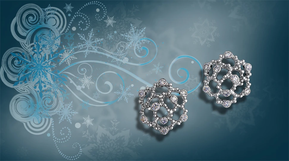 <p>Jewellery Theatre Byzantium earrings in white gold with diamonds – £2,600</p>