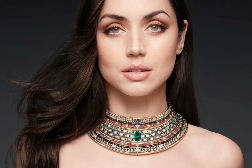 <p>Claire’s pick: the Monumental collar necklace from Louis Vuitton’s Virtuosity high jewellery collection</p>
