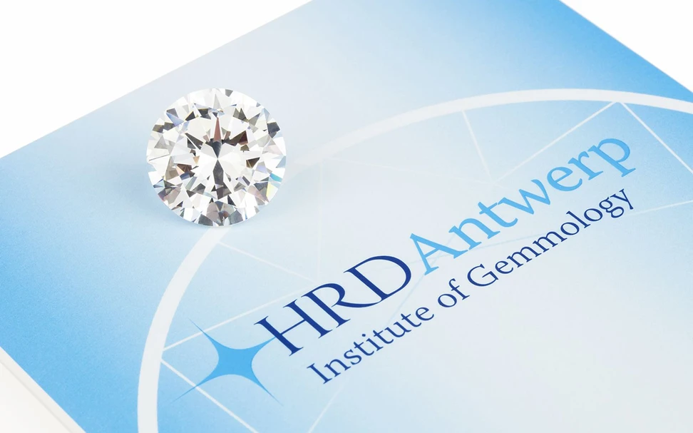 <p>HRD Antwerp Grading Report</p>

