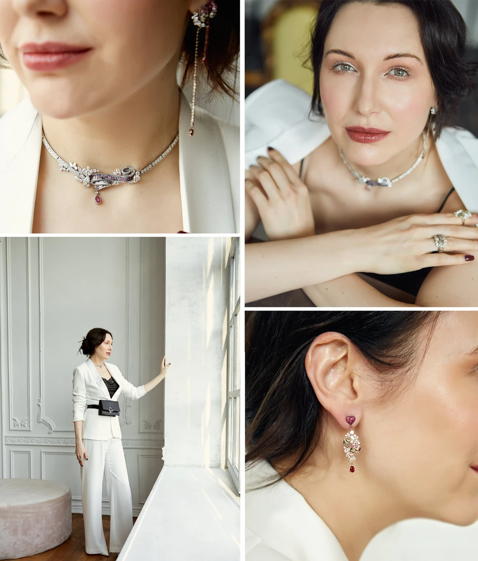 <p>Liza Borzaya &#8216;Get Inked&#8217; jewellery with diamonds, rubies and hot enamel</p>
