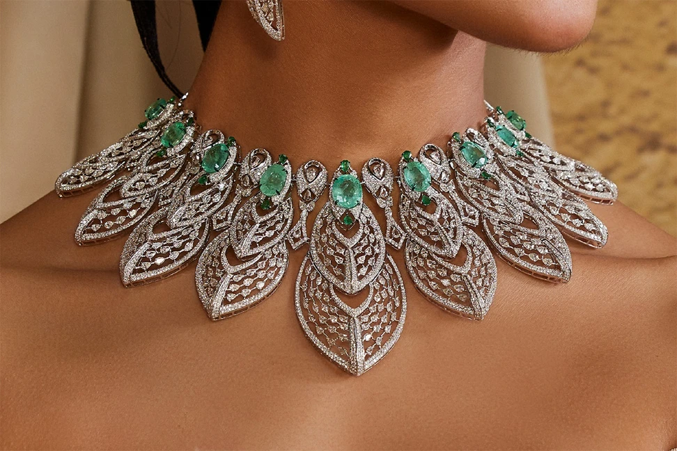 <p>Mrs. Marquise from India presented its striking, avant-garde designs at Jewellery Arabia for the first time</p>