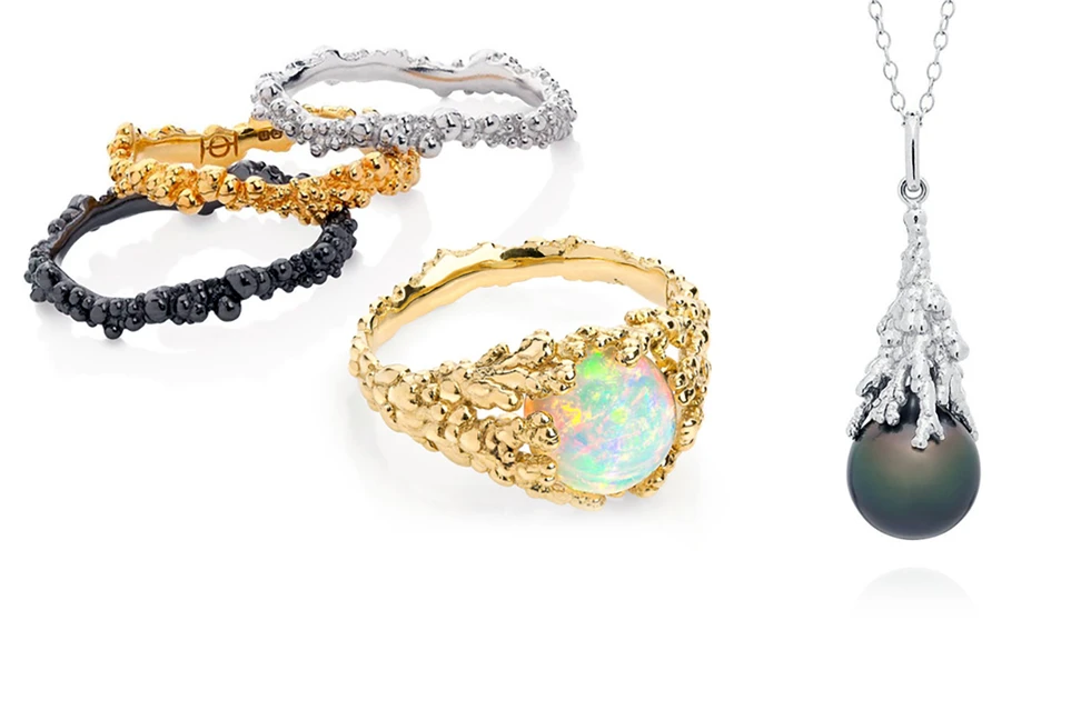 <p>Ornella Iannuzzi rings from Les Corallines collection</p>
