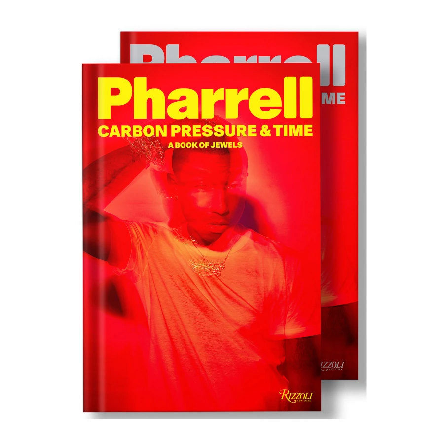 <p>Front over of Pharrell: Carbon, Pressure &#038; Time: A Book of Jewels</p>
