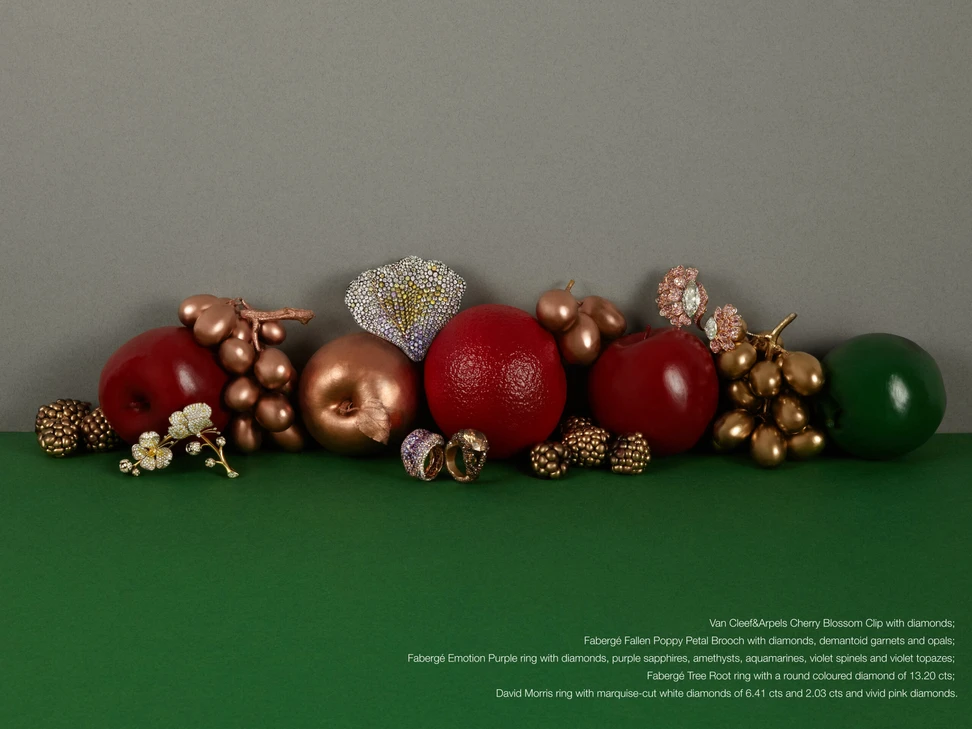 <p>Van Cleef&amp;Arpels // Faberge // David MorrisPhotographer: Turi Lovik Kirknes // Stylist: Katerina Perez</p>
