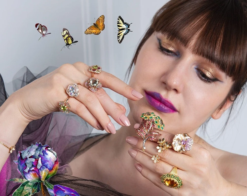<p>A nature-themed editorial photoshoot created by Katerina and her network of creatives to showcase the beauty of high jewellery </p>
