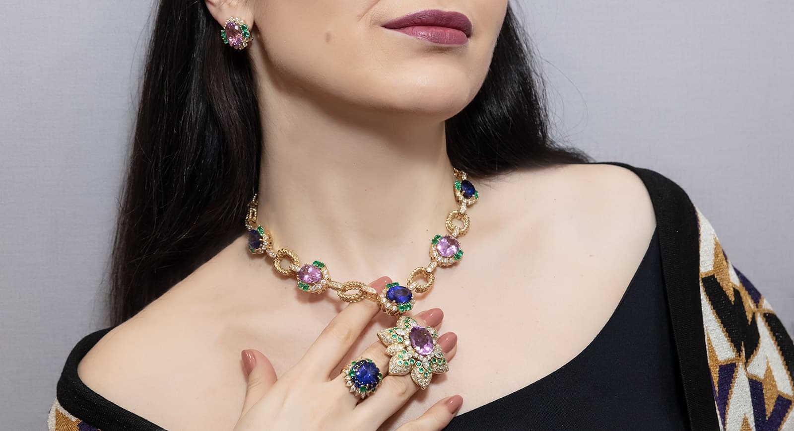  Veschetti ‘Ortensia’ jewellery suite