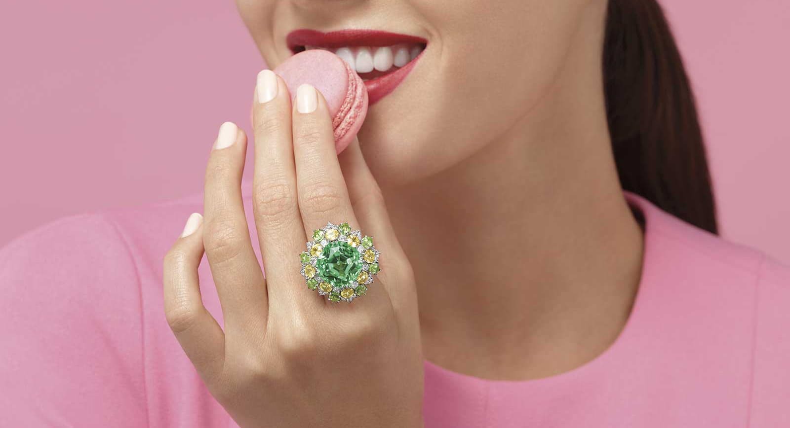 Кольцо Harry Winston Candy