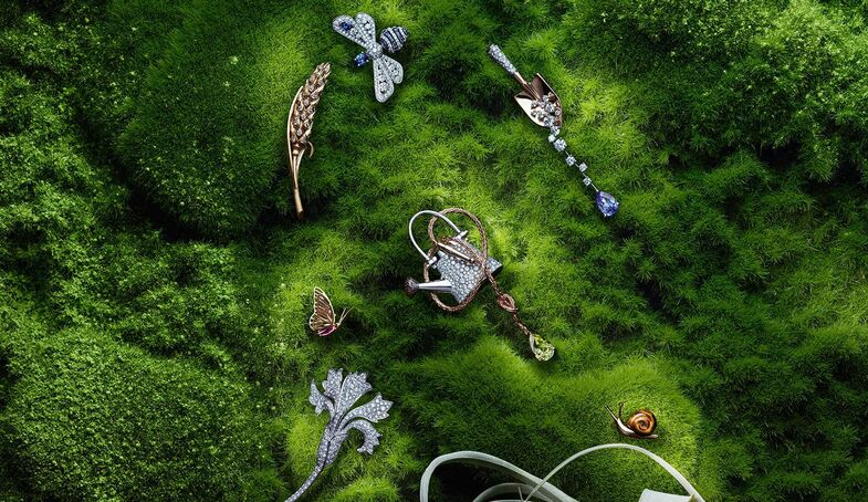 S2x1 chaumet garden brooches