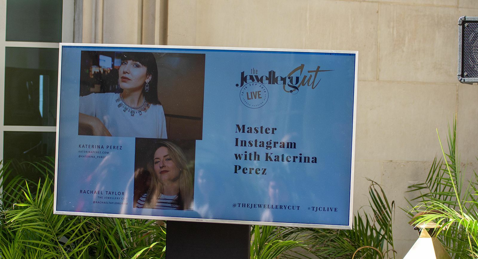 The Jewellery Cut live 'How to Master Instagram with Katerina Perez' 