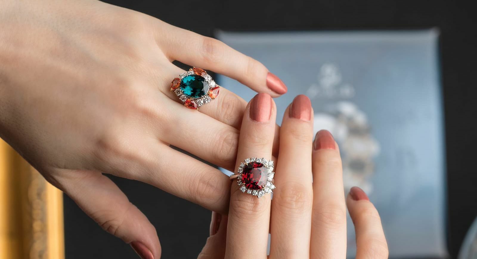 Mandarin garnet store jewelry