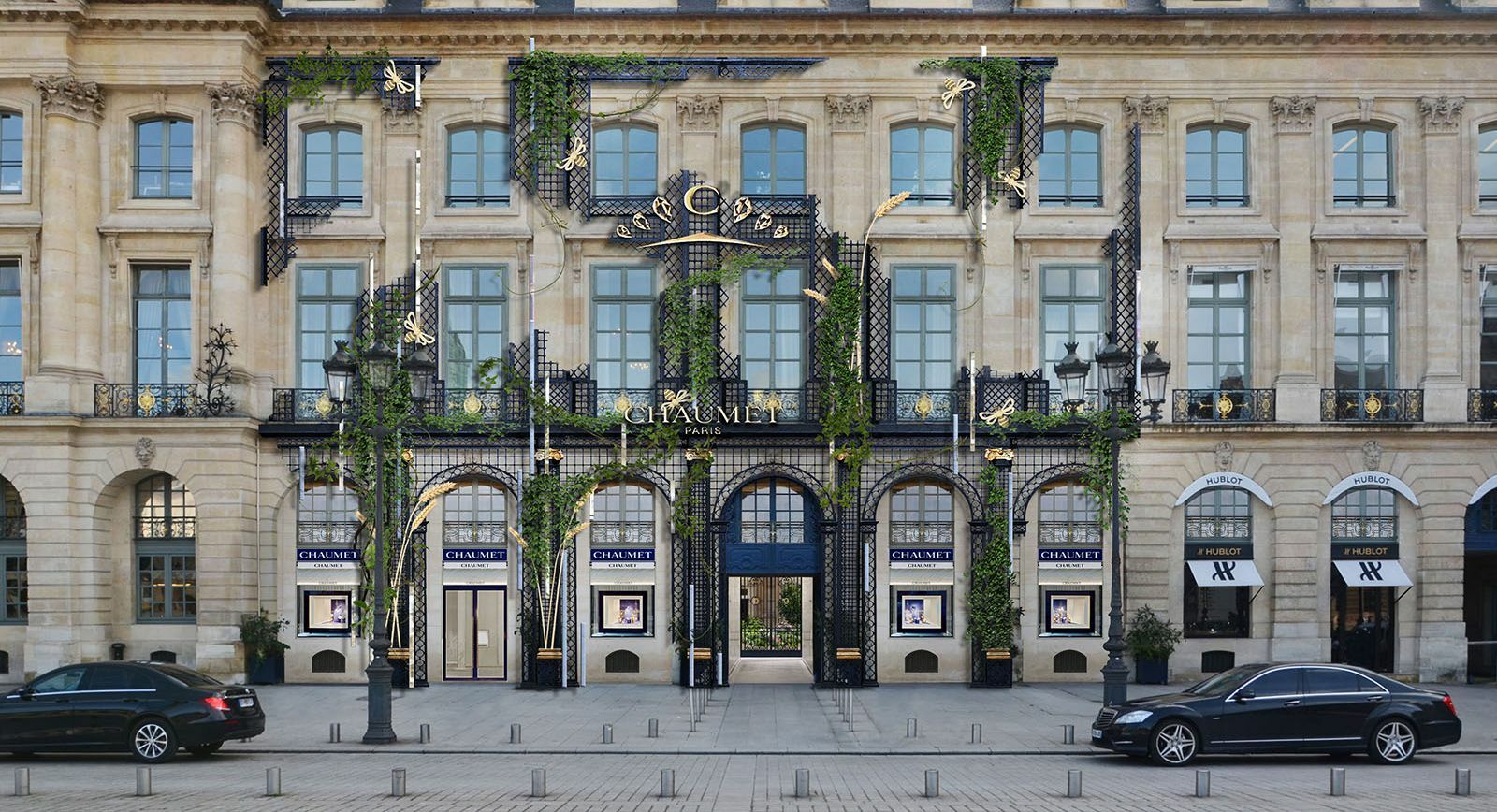 Chaumet: преображение бутика в 12 доме на Place Vendome