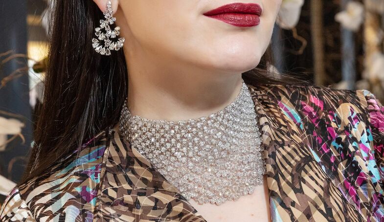 S2x1 banner jaipur gems diamond chocker and earrings