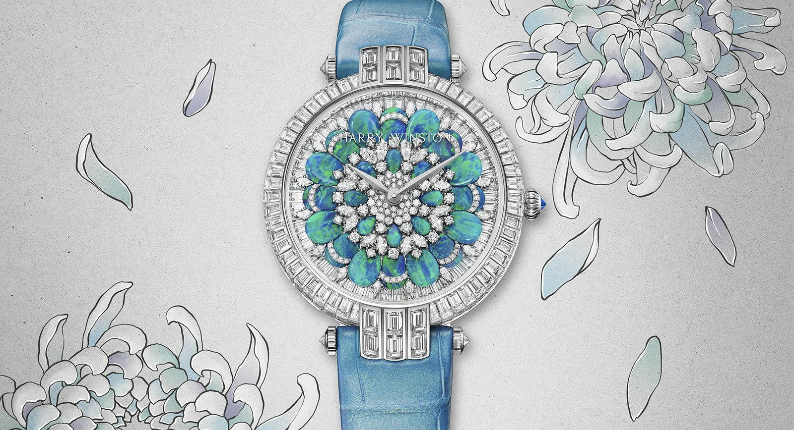 Harry Winston Premier Kaleidoscope Automatic High Jewellery часы