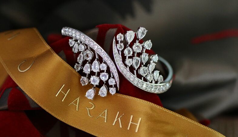 S2x1 harakh rose cuts diamond bracelet