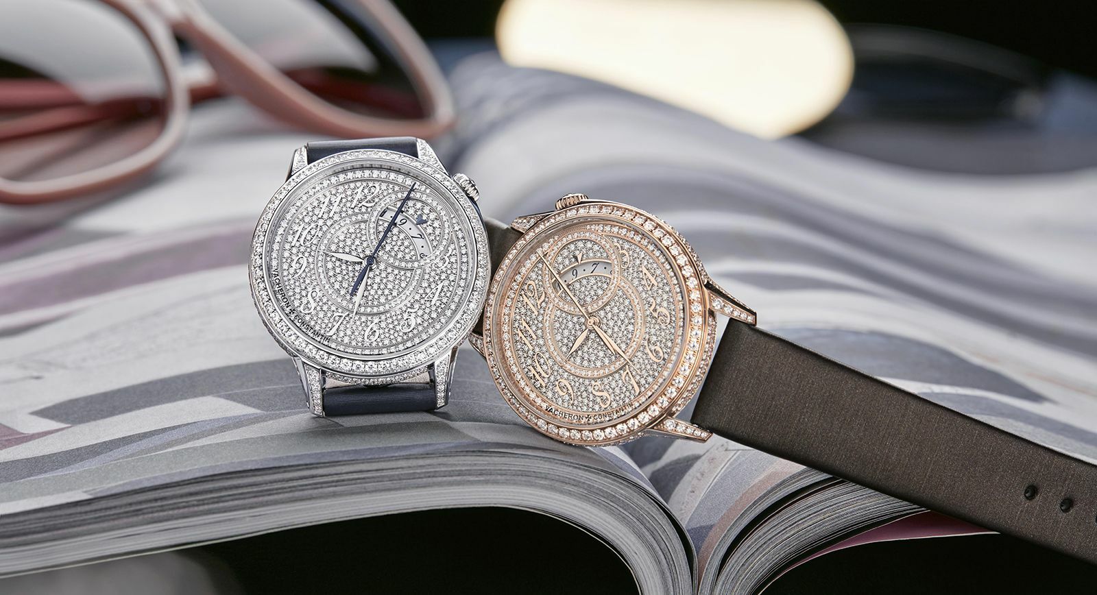 New pavé diamond watches with sparkling personalities