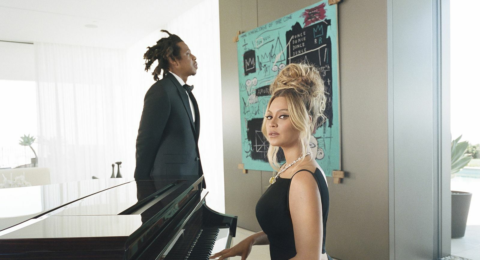 Beyoncé and Jay Z photographed for the Tiffany & Co. About Love campaign 